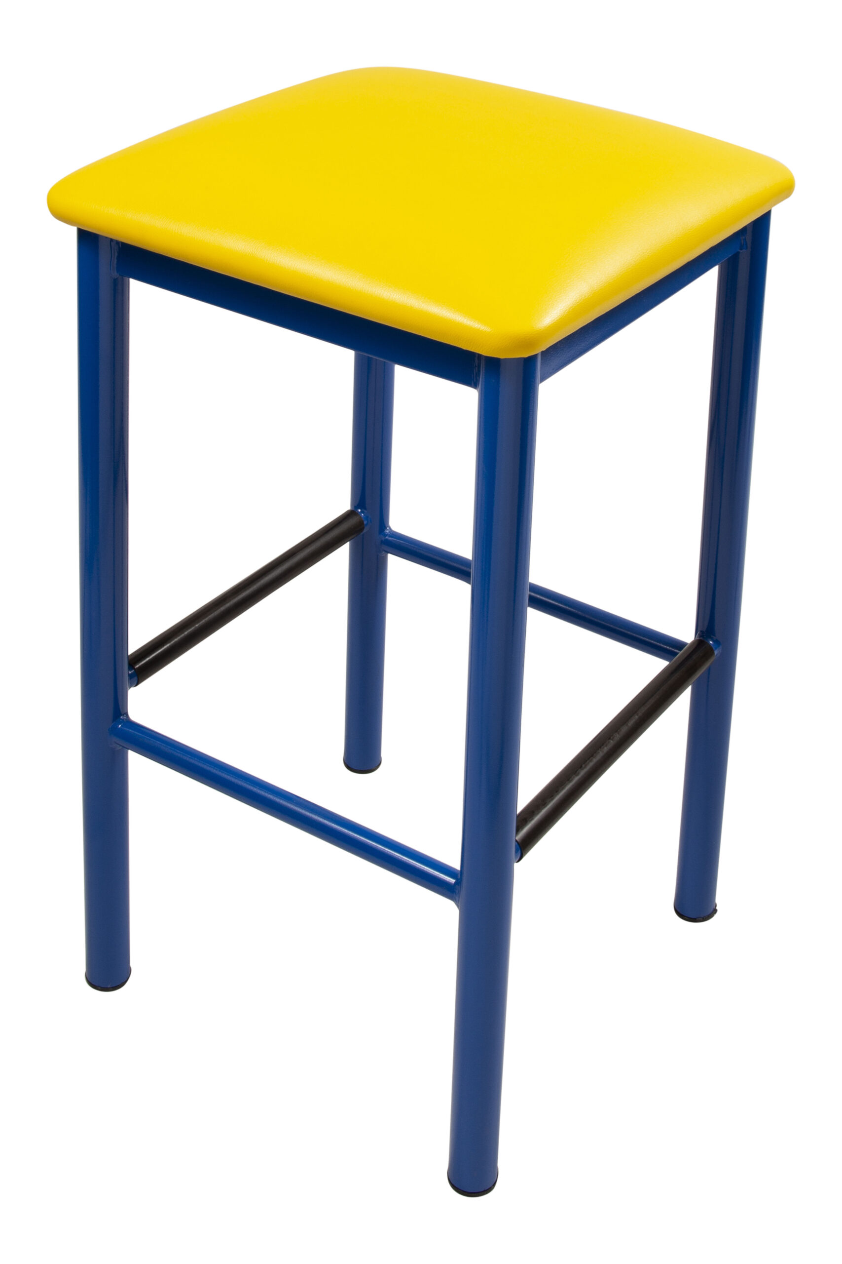 1174 Round Tube Barstool Blue