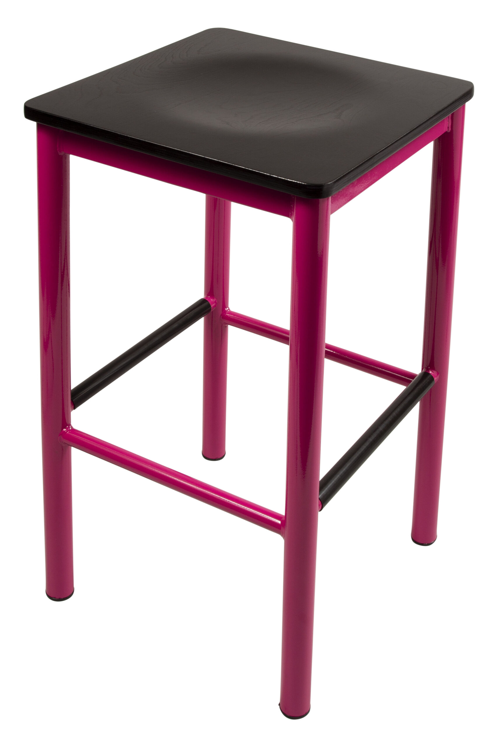 1174 Round Tube Barstool Pink
