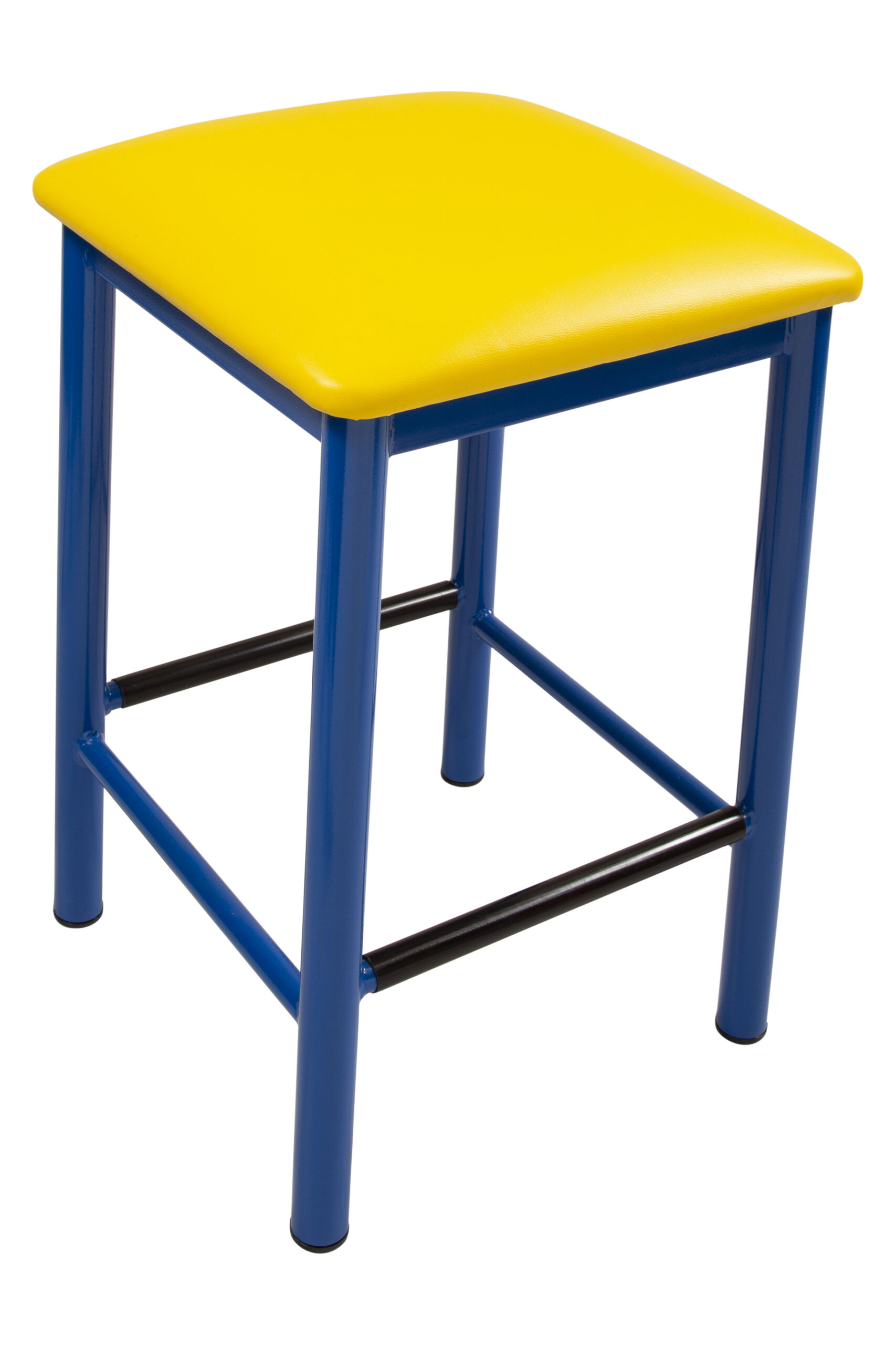 1174 Round Tube Counter Stool Blue
