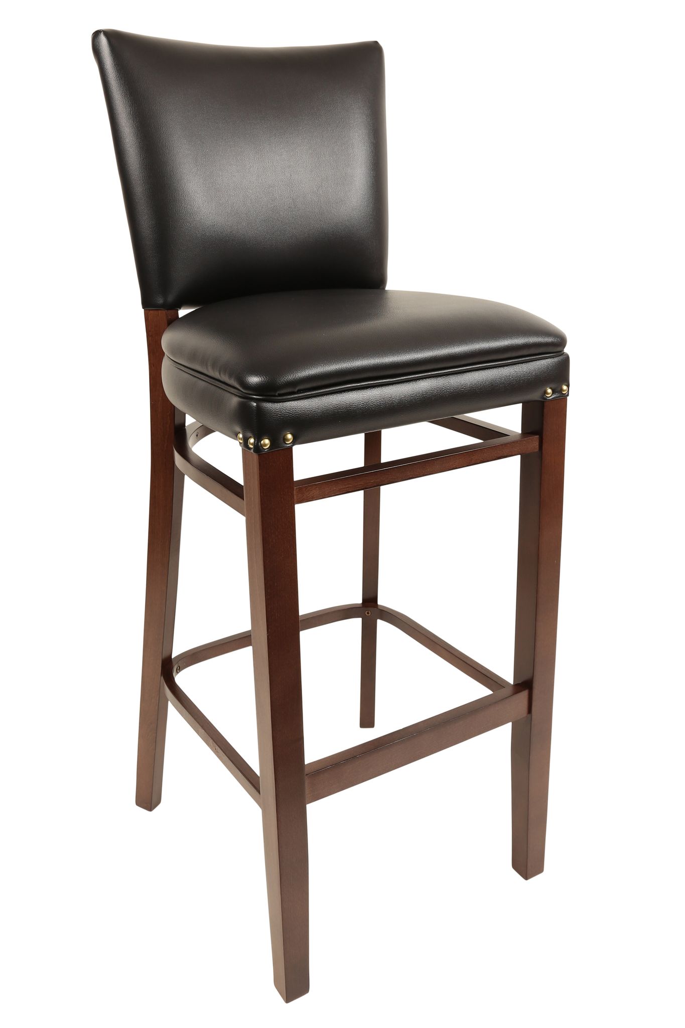 Barbara Wood Barstool – Front Side