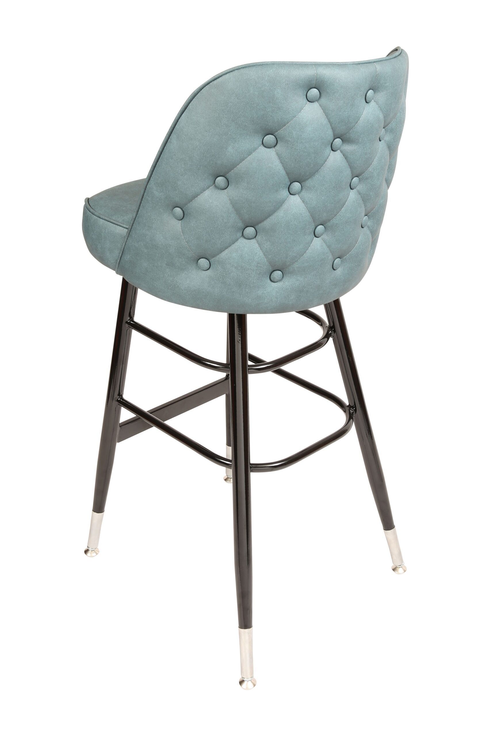 Bucket Tufting – Back Side – Chrome