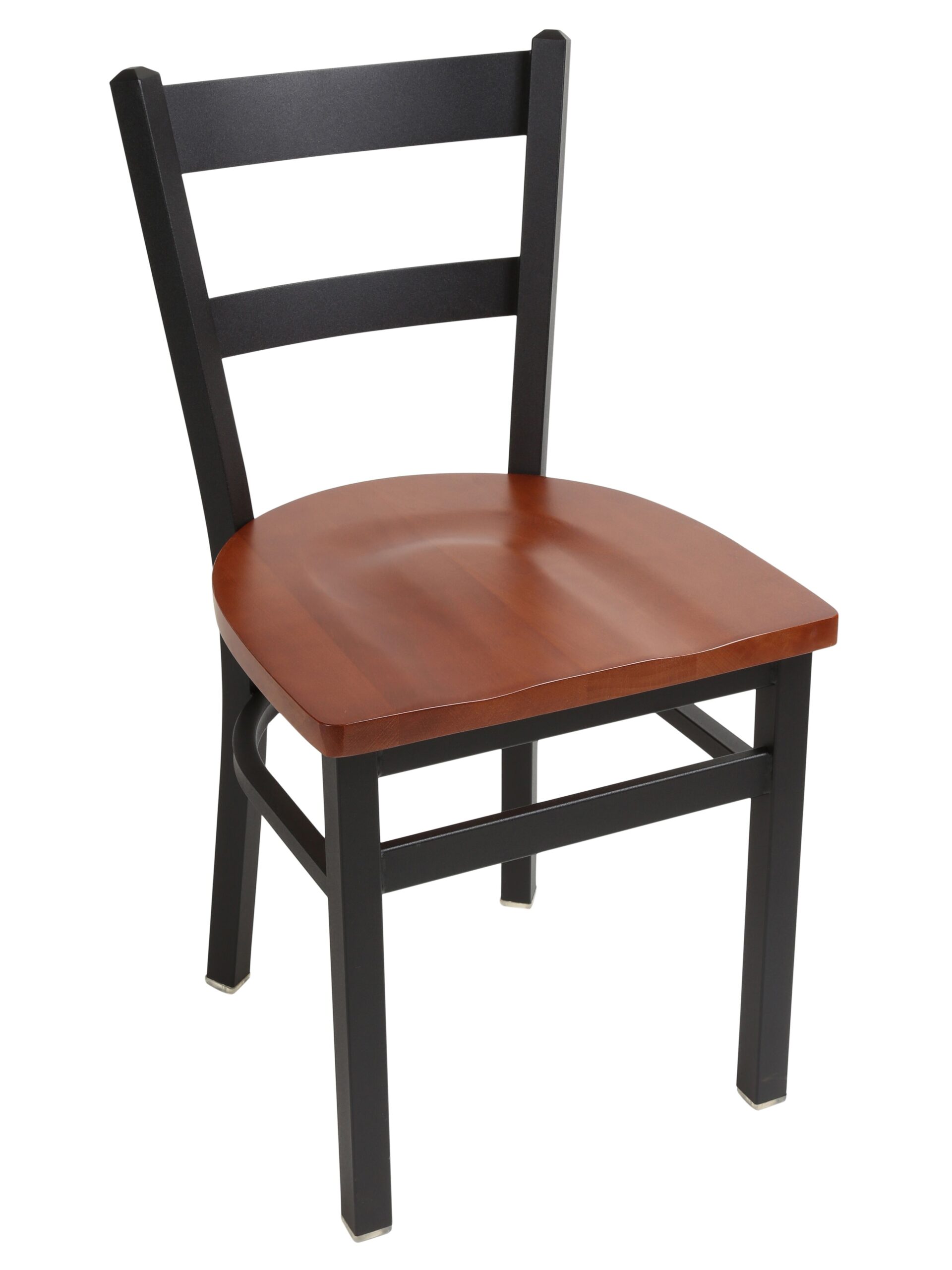 Chair with wood seat