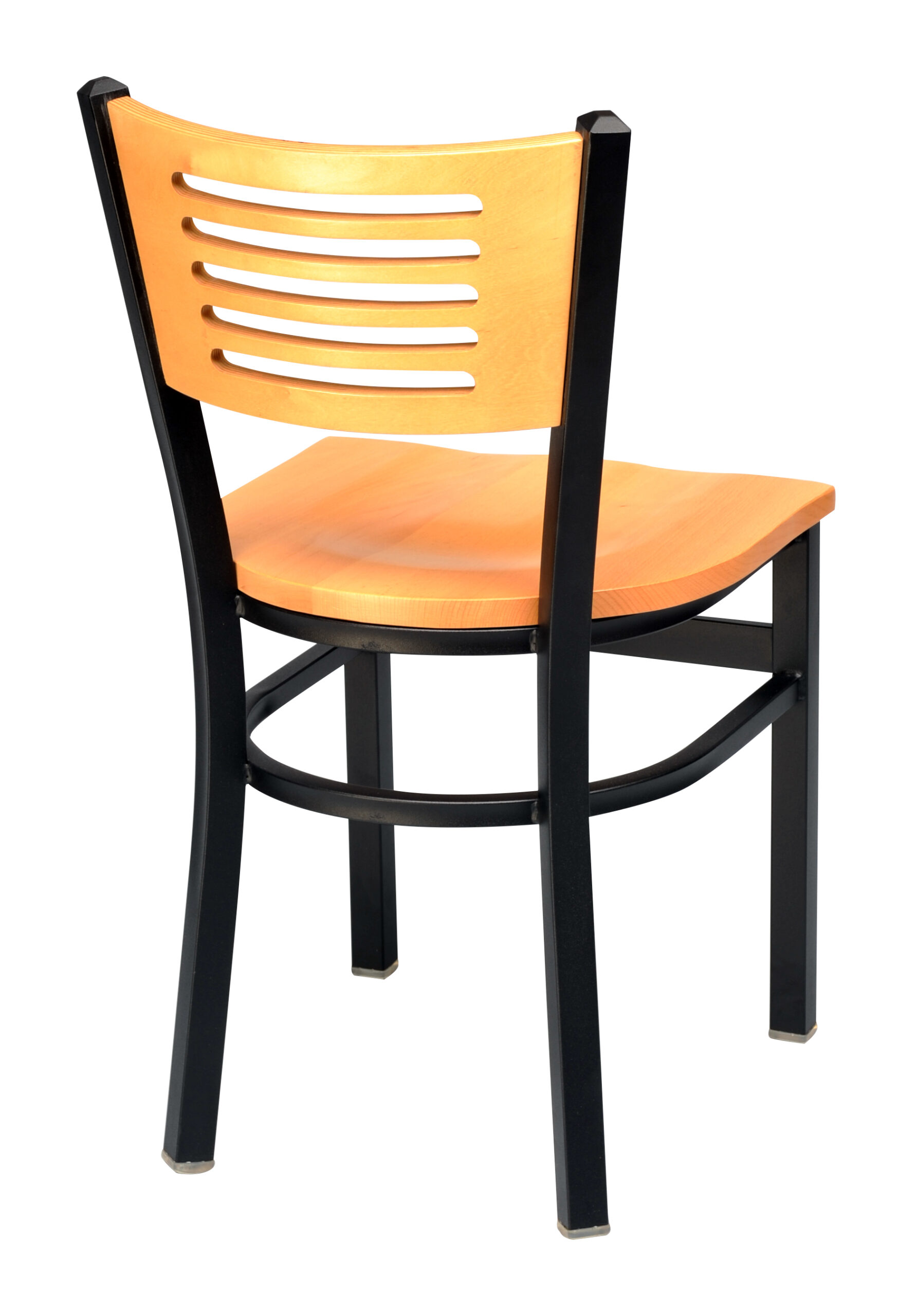 Chair with wood seat – back