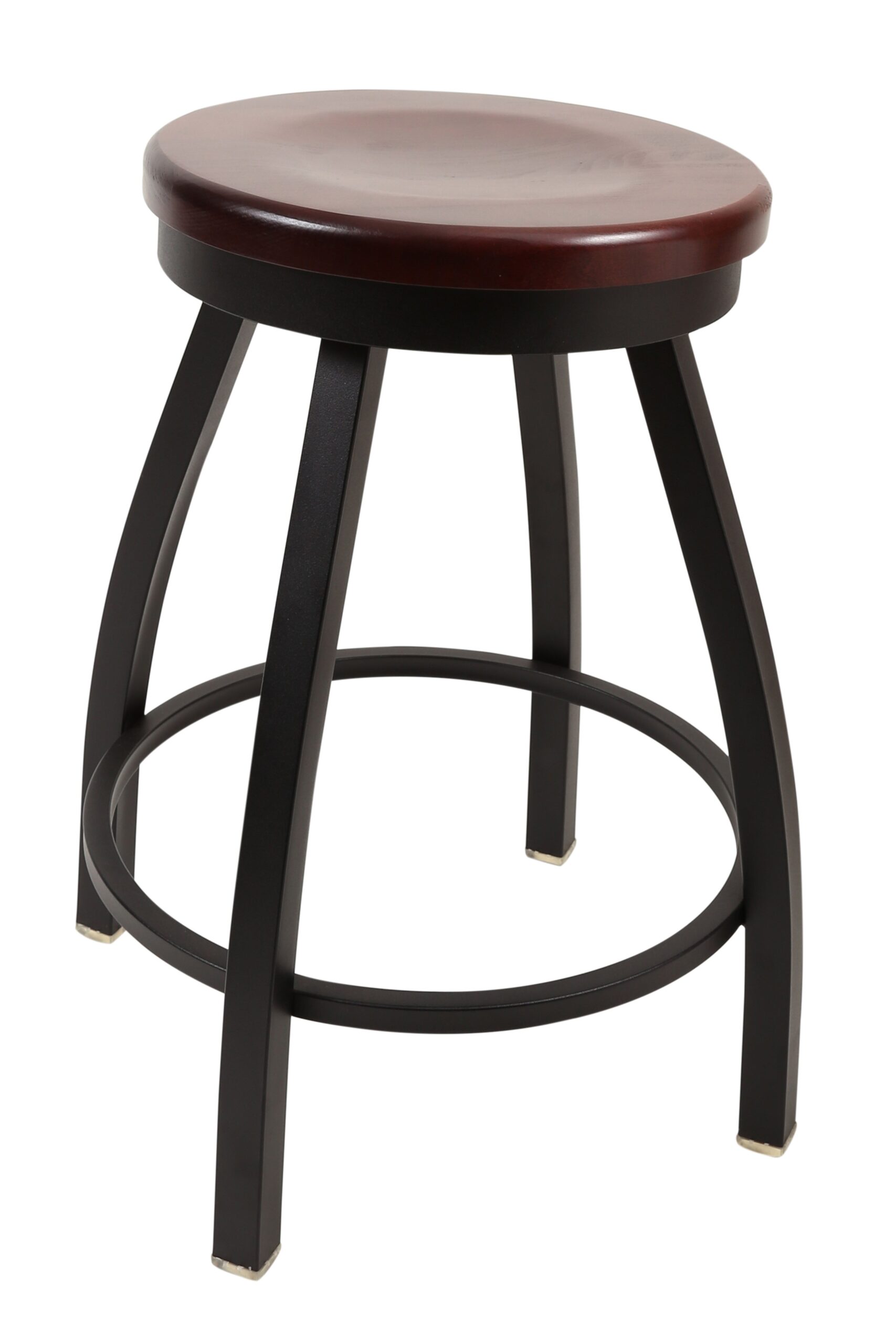Counter Stool with seat ring and wood seat