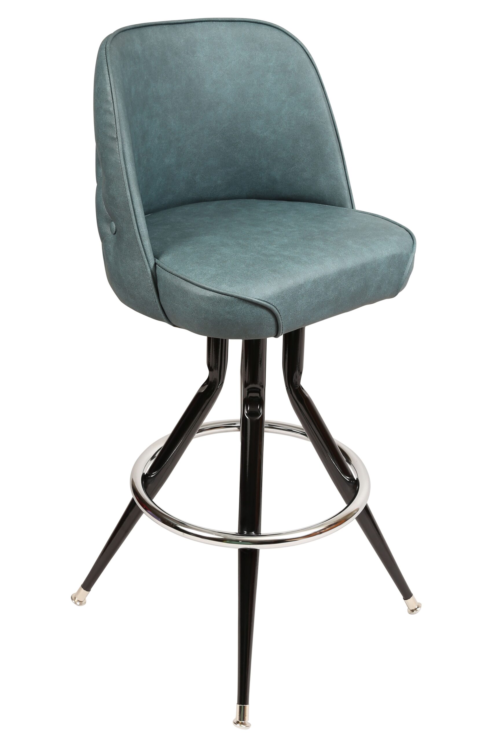 L40 Base with Bucket Tufting – Chrome