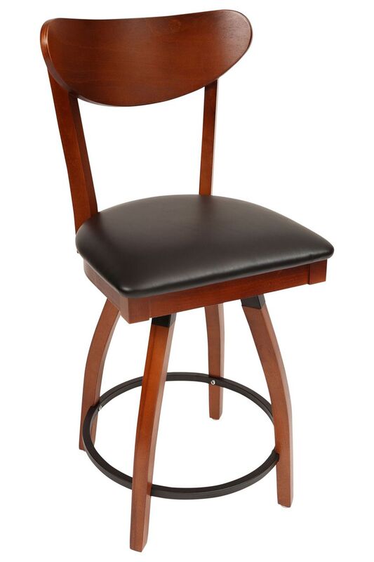 Stefano BW Counter Stool