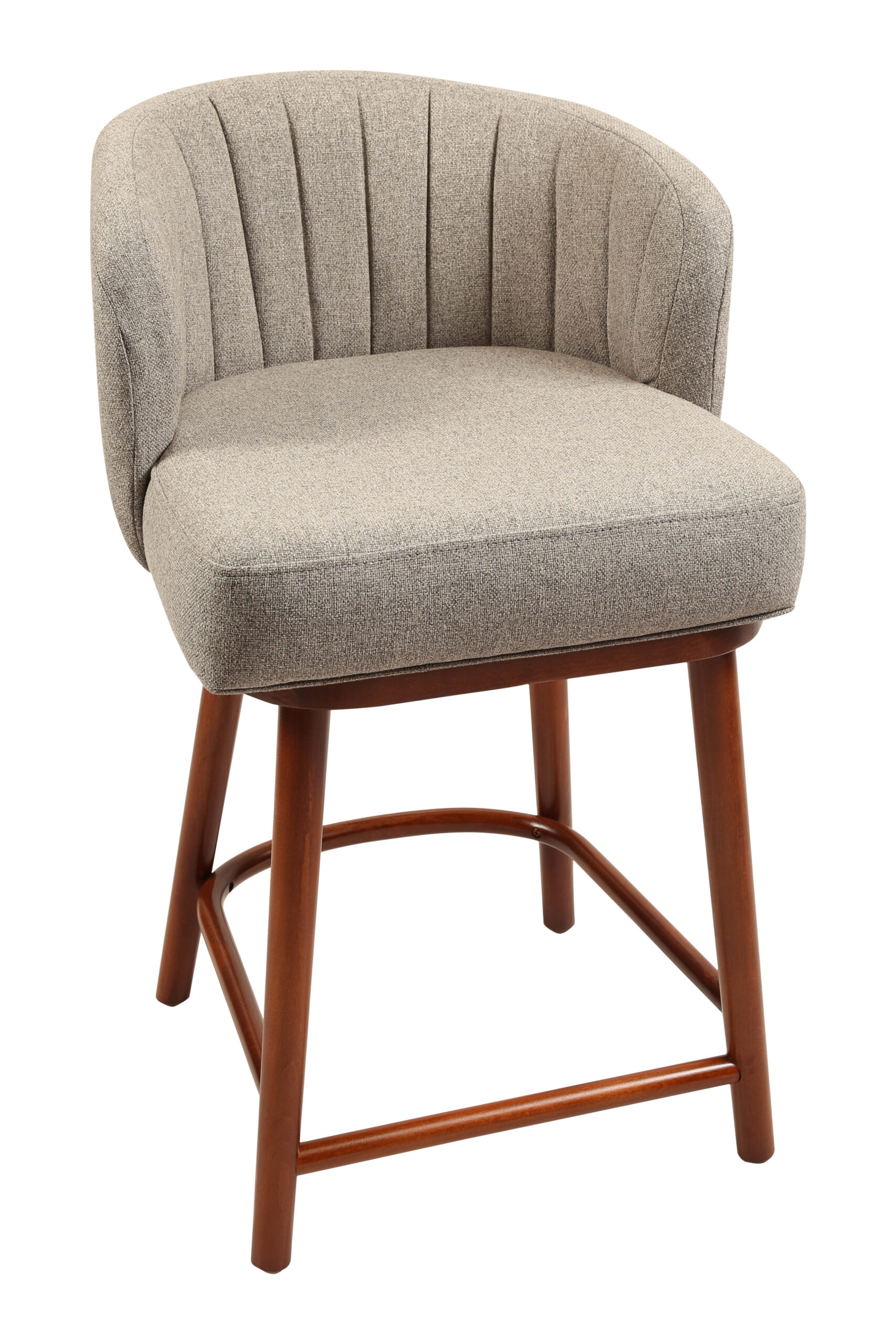 T199 Bucket with Inside Channeling – Spindle Counter Stool