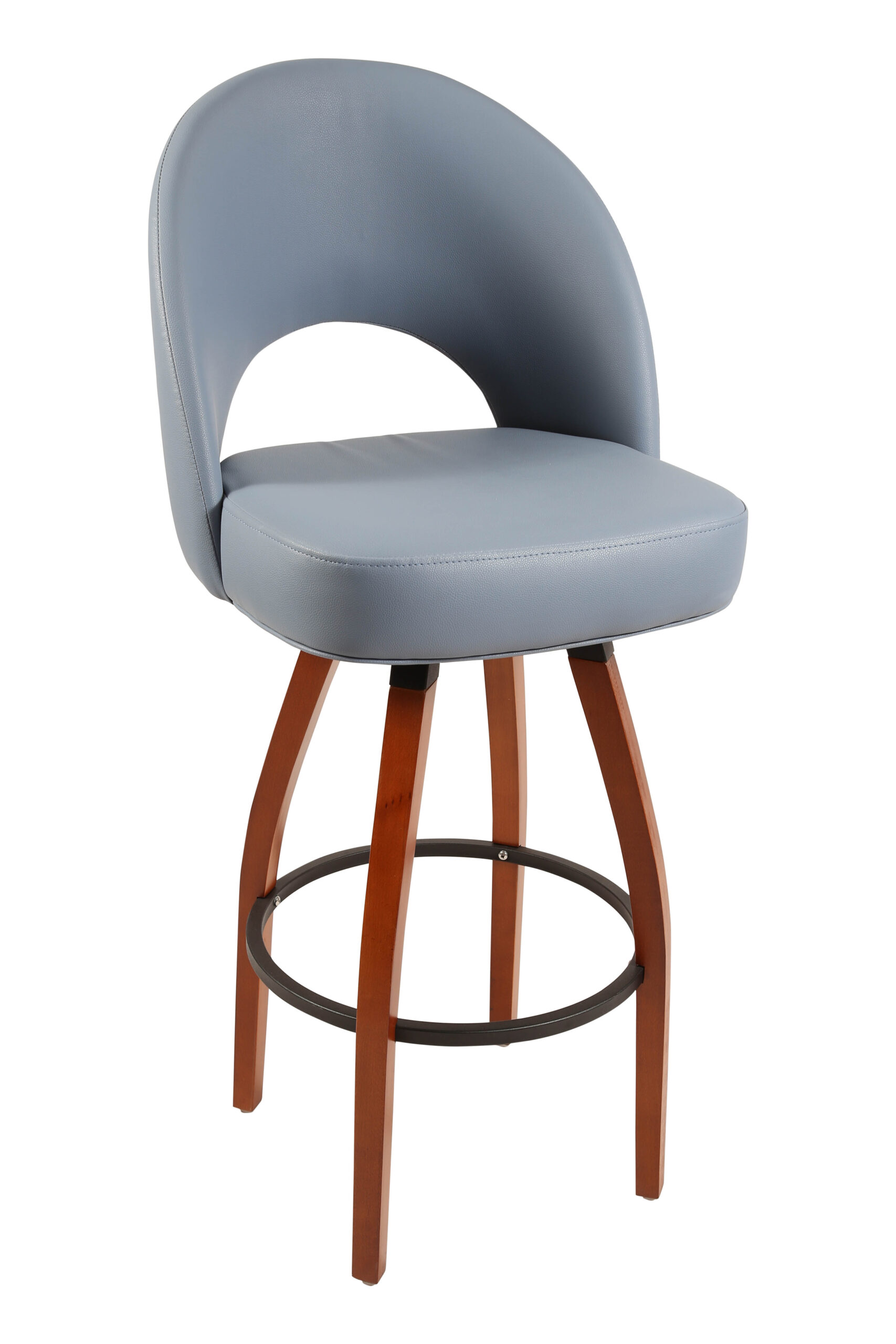 T96 Bucket with Hole – Wood Karaoke Barstool
