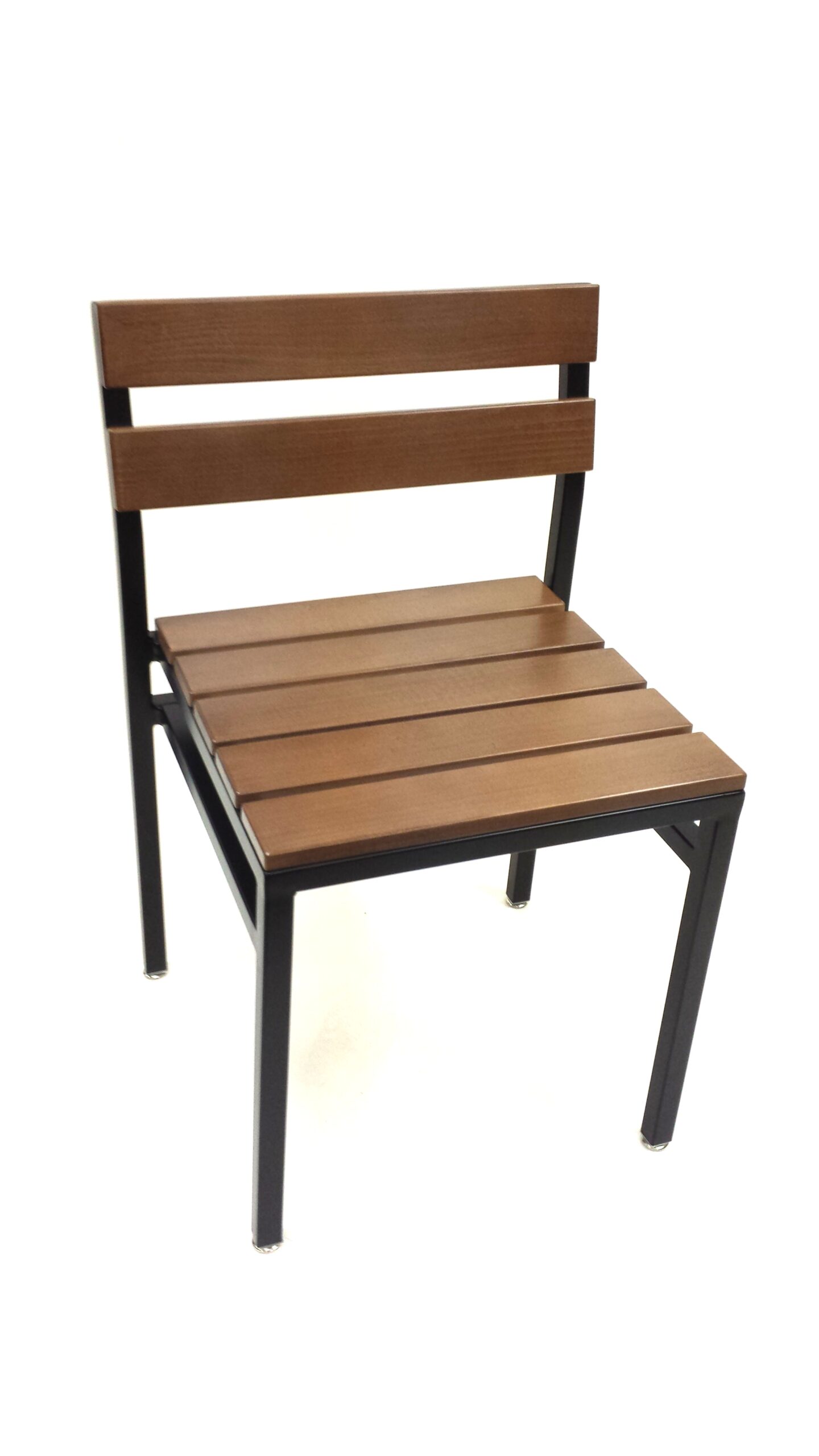 chair with slot back and seat